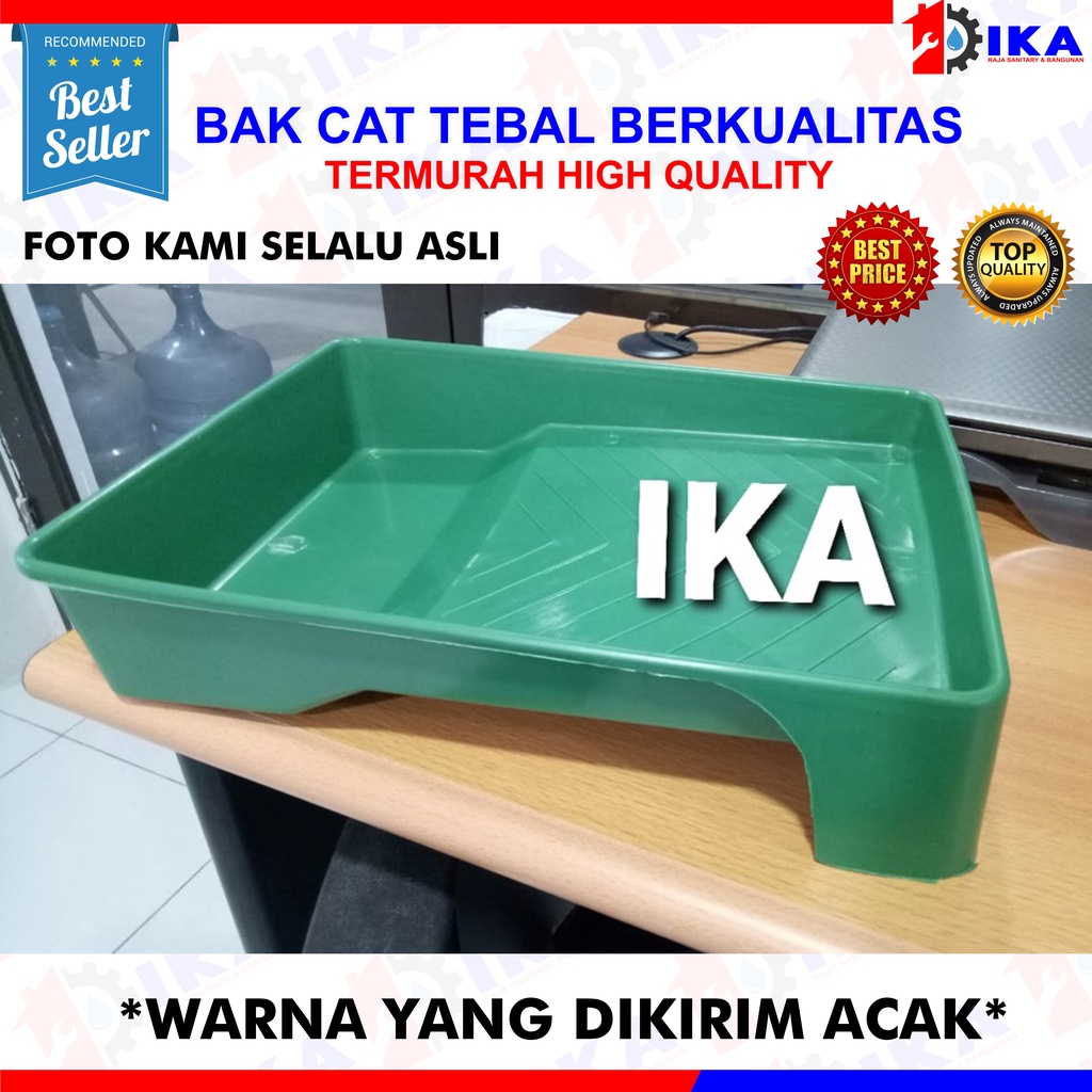 BAK CAT KAKI LUAR PLASTIK KUAT TEBAL / UNTUK TEMPAT ROLL TEMBOK MINYAK KAYU CAIRAN WADAH BAKI PVC