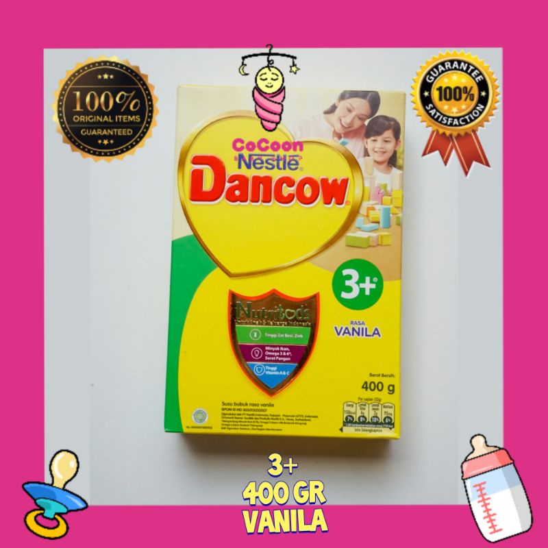 Susu Formula Anak Dancow Nutritods 3+ 3-5 tahun Vanilla Vanila 350 g 350gr 400 gr 400g