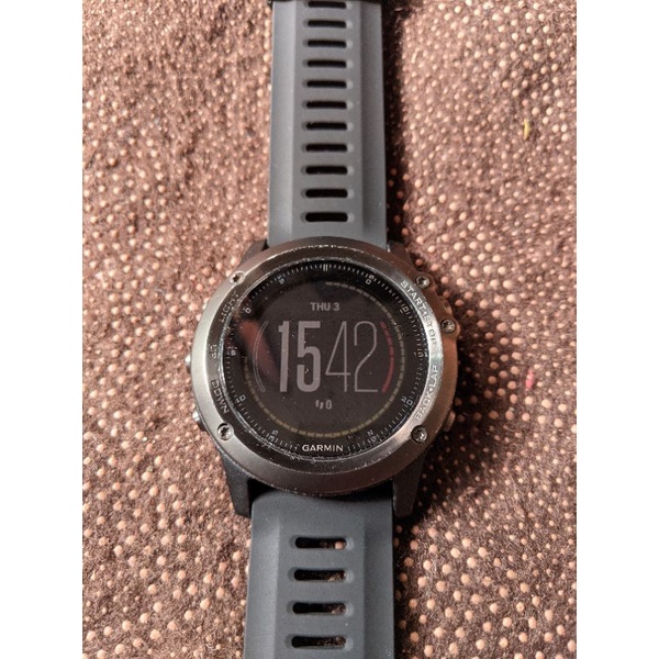 Garmin Fenix 3 HR Sapphire second