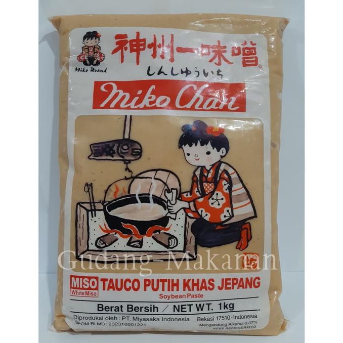 

[[COD]] Shinshuichi Mikochan/Miso Soup-Tauco putih Jepang 1Kg HALAL OBRAL Kode 811