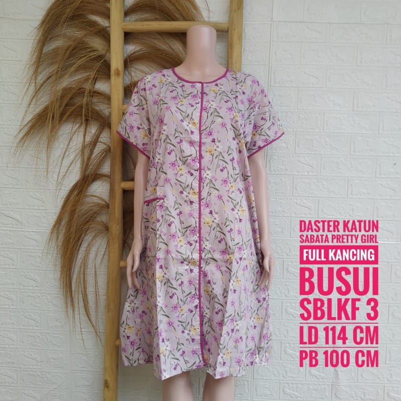 Pretty GIRL - Daster Pretty Girl LD 118 Busui Bumil Katun Jepang lokal Full