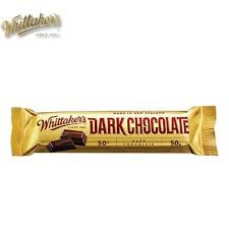 

WHITTAKER'S DARK CHOCOLATE 50 GR