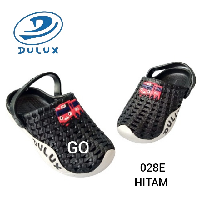 gof DULUX CQ 028ED TAYO Sandal Baim Tali Belakang Model Lucu Sandal Slop Anak Laki-Laki Model Karakter TAYO