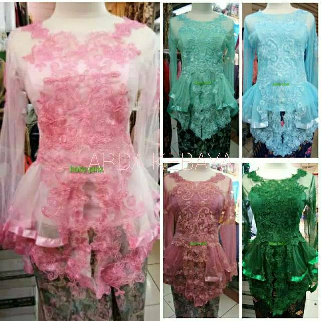 { arda.clo } Kebaya modern brukat modifikasi Kerancang BEST QUALITY