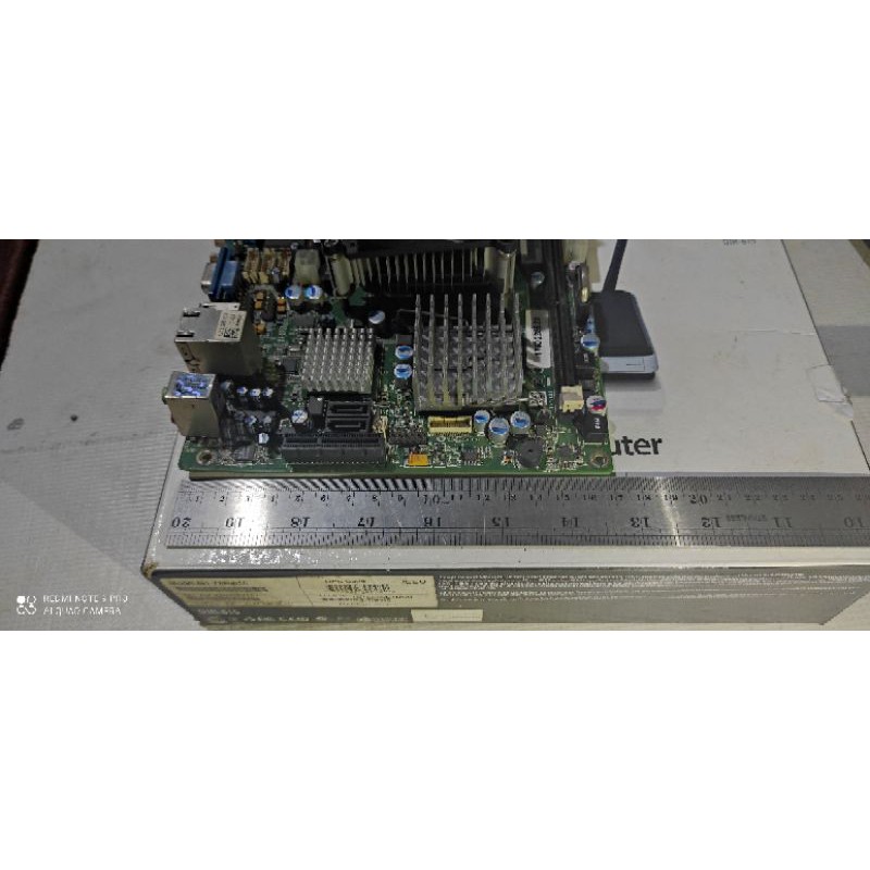 Mini ITX G41 DDR3 Core2Duo E7400 Plus Fan Cocok Untuk Mikrotik PC Hemat Daya