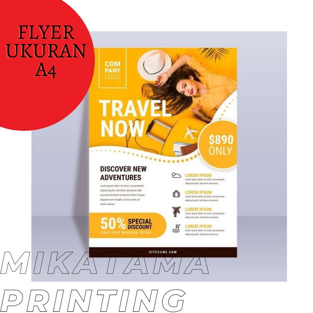 

Cetak Flyer Ukuran A4 ( 1 Rim)