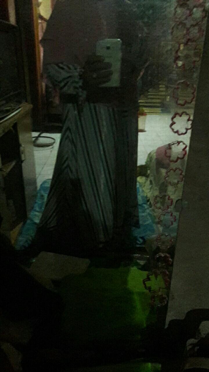 Rl-cod Syari Batik Monalisa Busui Premium Plus Khimar Ceruty 2 Layer Gamis Motif Cantik Termurah