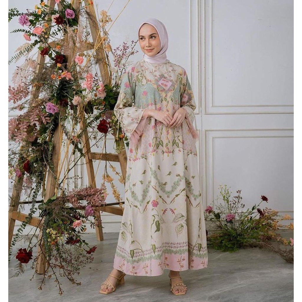 Maharani Dress Dusty Pink by Geulis.id X Nagita, Nisya, Syahnaz