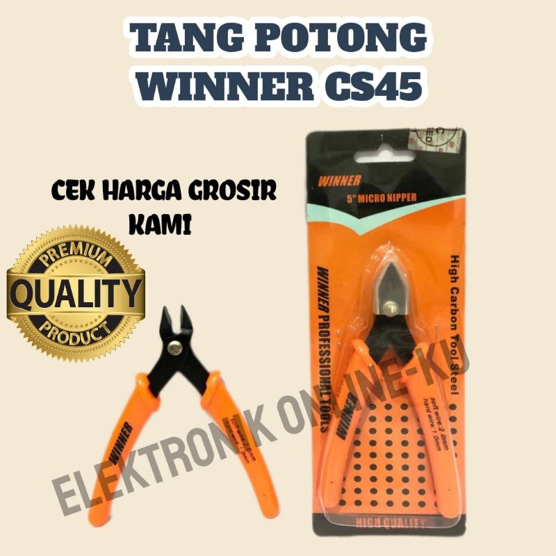 TOOLS TANG POTONG WINNER CS45 ORANGE