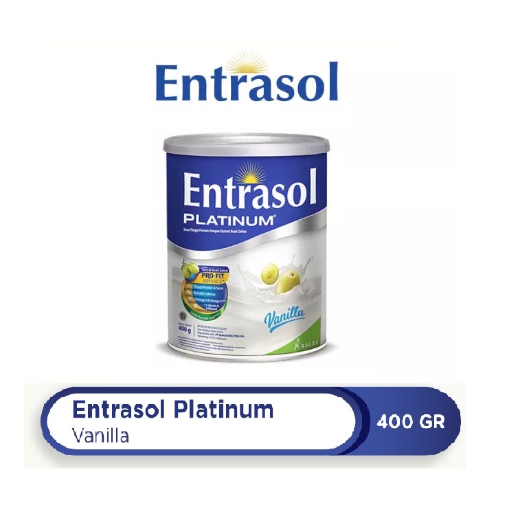 

Entrasol Platinum 400g - Susu Tinggi Protein dan Kalsium