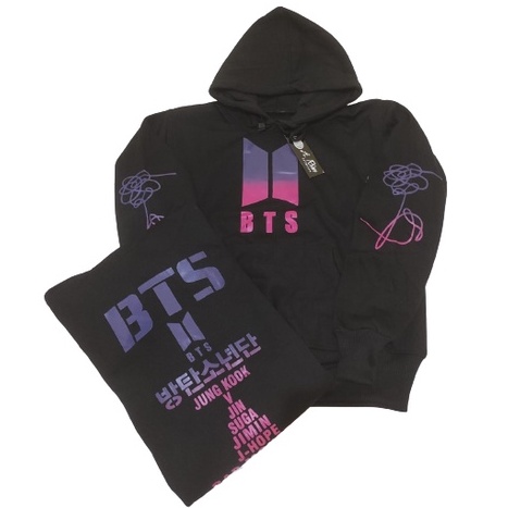 Jaket Anak Perempuan 10 Tahun BTS K-Pop Korea Terbaru