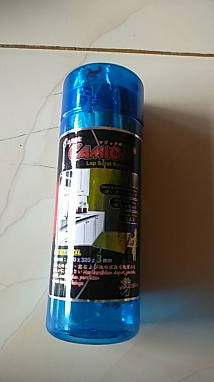 Lap Kanebo Ecer Camion Biru 430x320x3mm Serbet Keset (kode I) Chamois Lap Serat Sintesis Box Biru