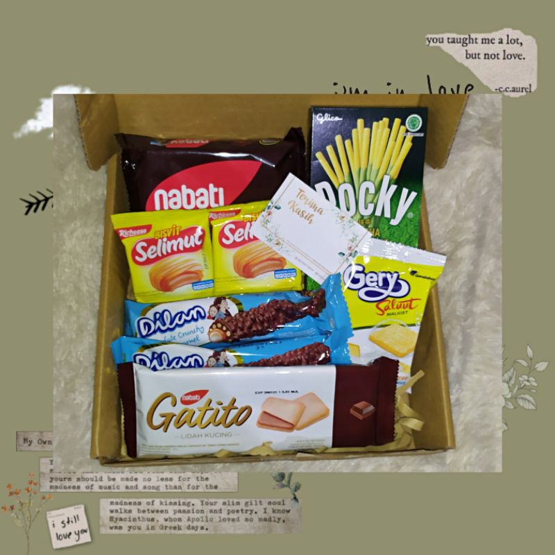 

Snack box, kado ulang tahun