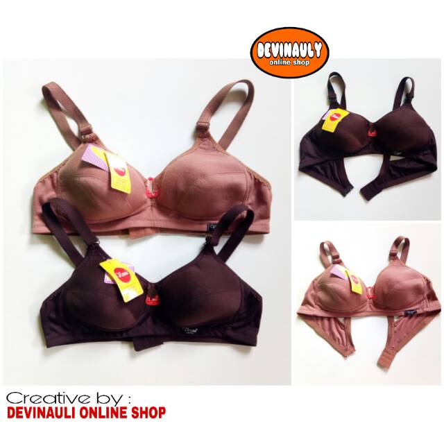 Sport bra Venna tali lebar tanpa busa tanpa kawat