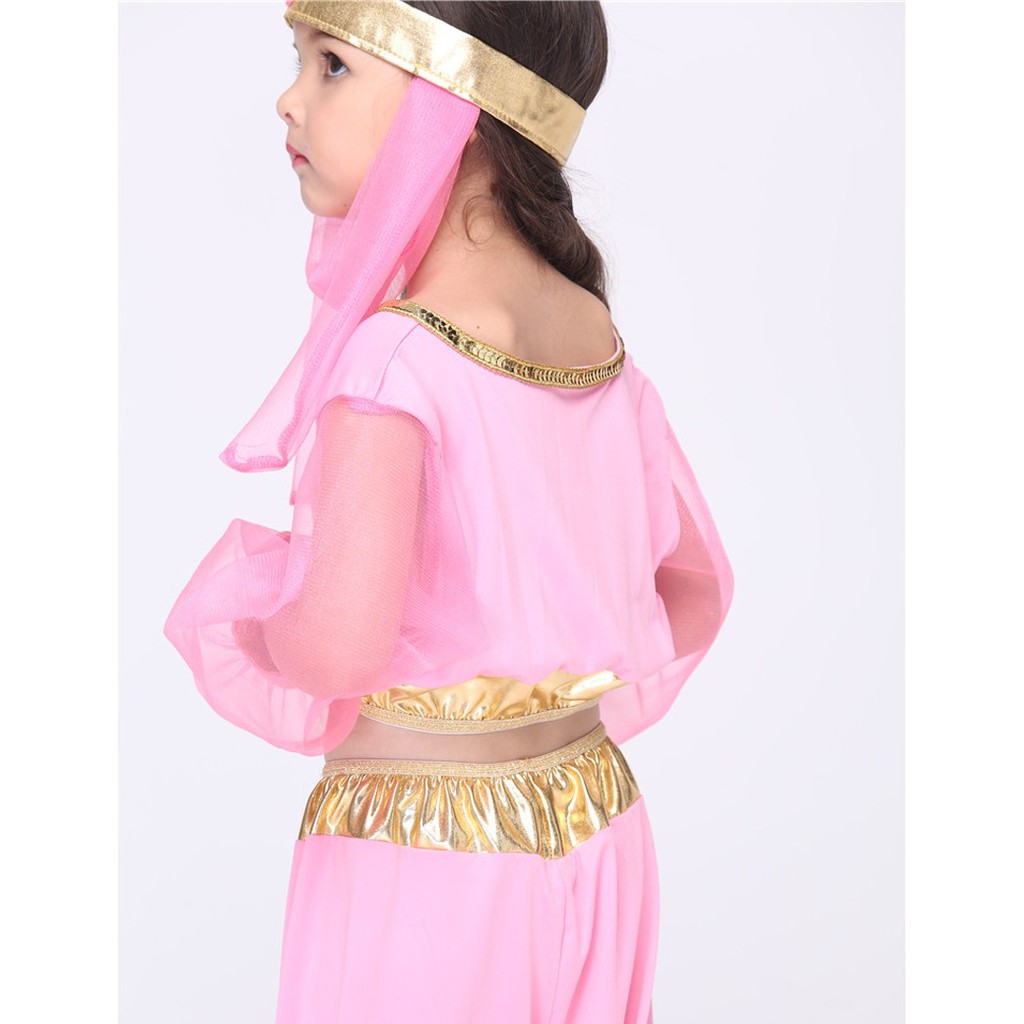 Costume Halloween Party Anak Belly Dance Xl Tb125 Cm princess