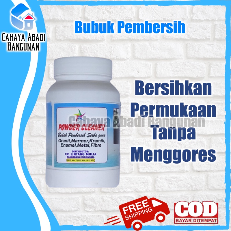 Bubuk Pembersih Keramik, Granit, Marmer | Powder Cleaner