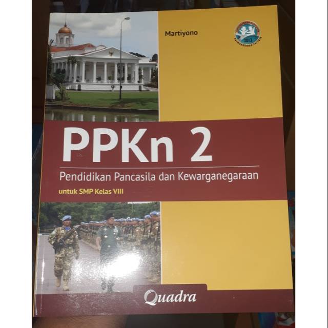 BUKU PPKN SMP/MTS KELAS 8.K13 QUADRA