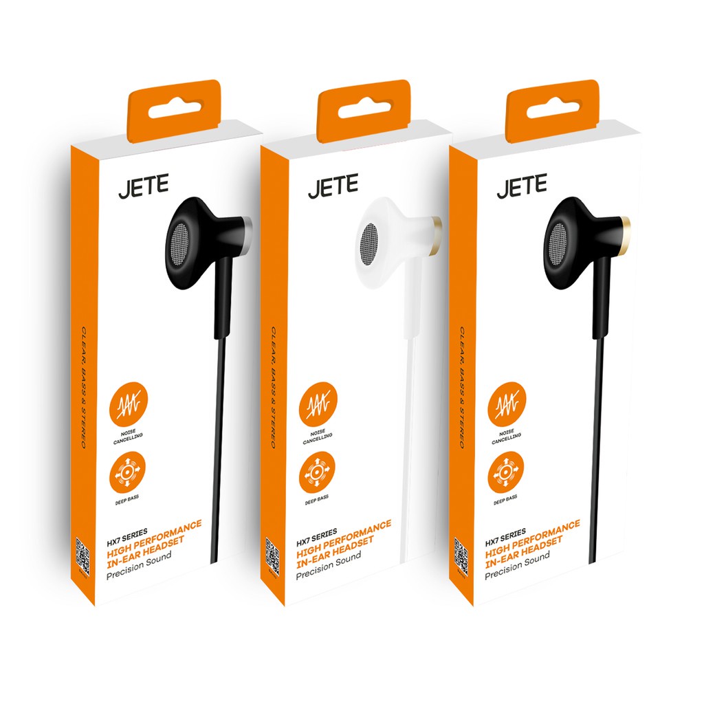 C_   Headset Handsfree HF Jete HX7 with Audio Bass