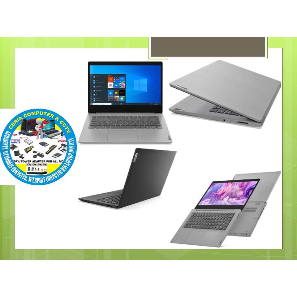 LENOVO RYZEN 3 RAM 8GB SSD 512GB LAPTOP LENOVO IDEAPAD IP 3 14ARE05 - RYZEN 3 4300U 14 IN BAGUS