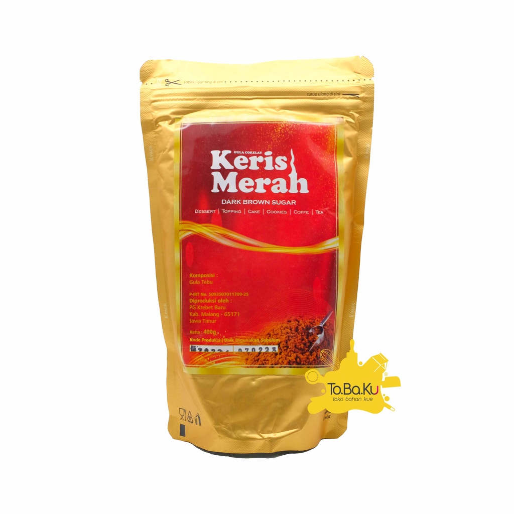 Keris Light / Dark Brown Sugar 400gr