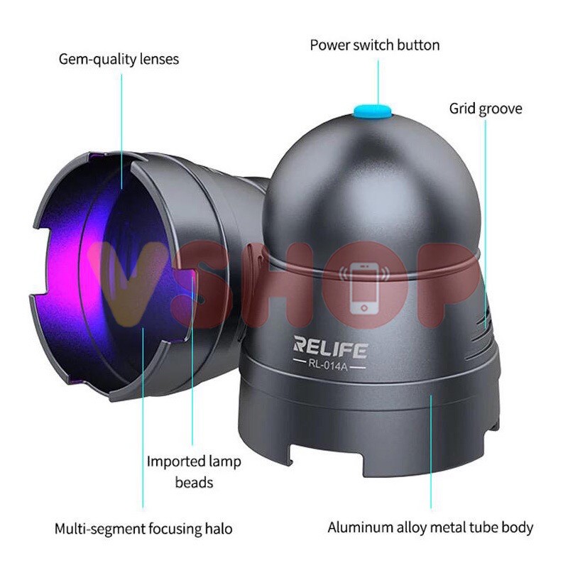 UV CURING LAMP RELIFE RL-014A USB - LAMPU UV RELIFE RL-014A USB