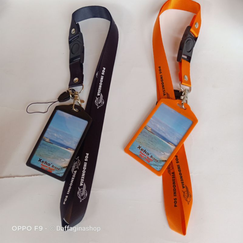 

Tali Lanyard POS Indonesia,name Tag ID Card-Holder
