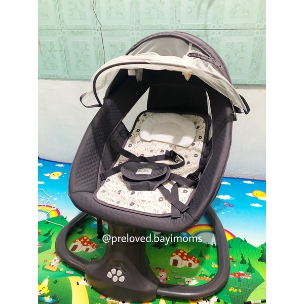 Bouncer Coco Latte Snuggli Premier Preloved Bouncer Cocolatte Snuggli Footrest Cocolatte Foot Rest B