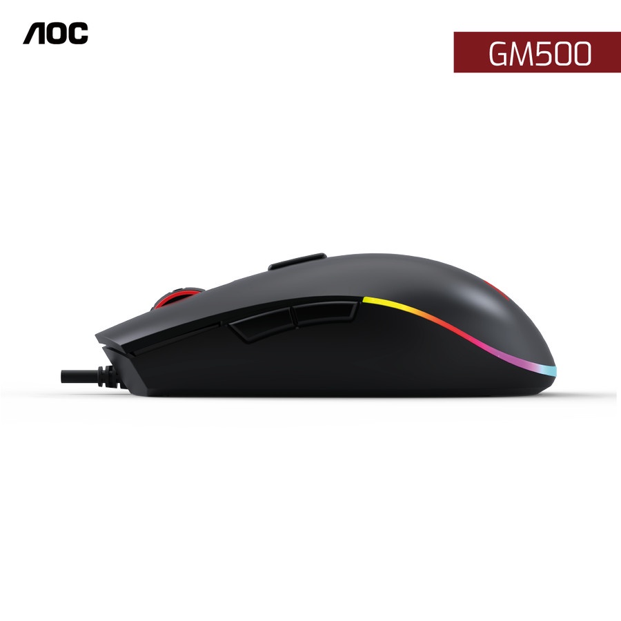 Gaming Mouse AOC GM500 - RGB Lighting