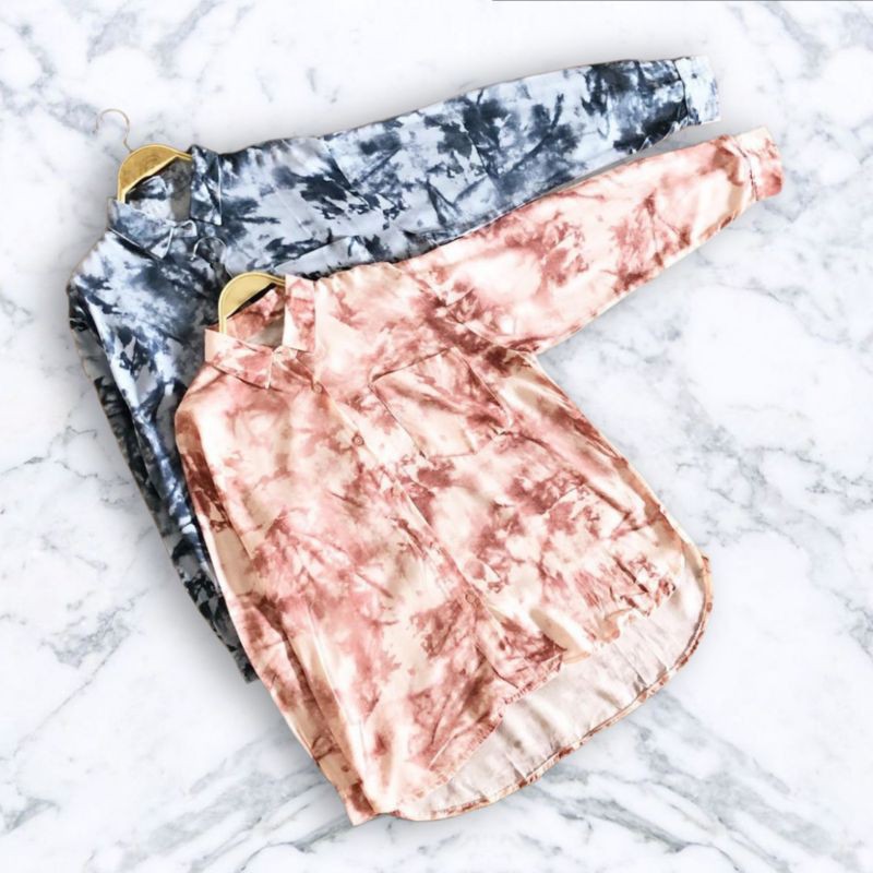 TUNIK/ ABSTRAK / TIE DYE / ATASAN WANITA/KATUN