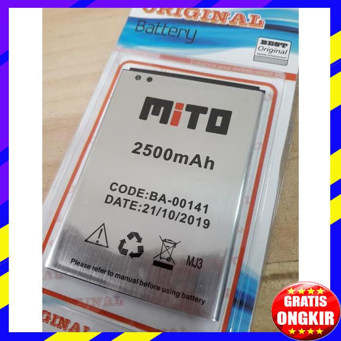 ACC HP MITO Z1 PLUS BA00141 BA 00141 BATERAI Z1PLUS