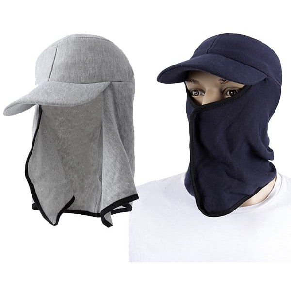 Topi Mancing Topi Jepang Outdoor Model Masker Pelindung Wajah Kepala Full face