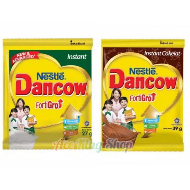 

Susu Bubuk Dancow Fortigro Sachet