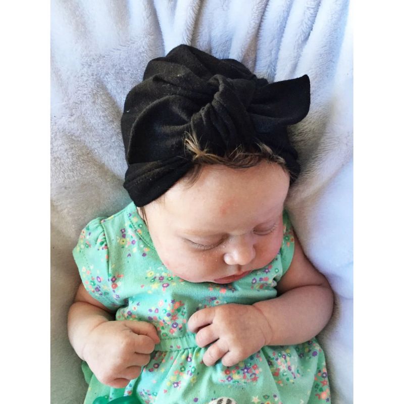 TOPI TURBAN POLOS ANAK LUCU CIPUT BAYI TOPI ANAK CEWEK MURAH UNTUK 0-3 TAHUN BAHAN LEMBUT ADEM ELASTIS MELAR  PREMIUM