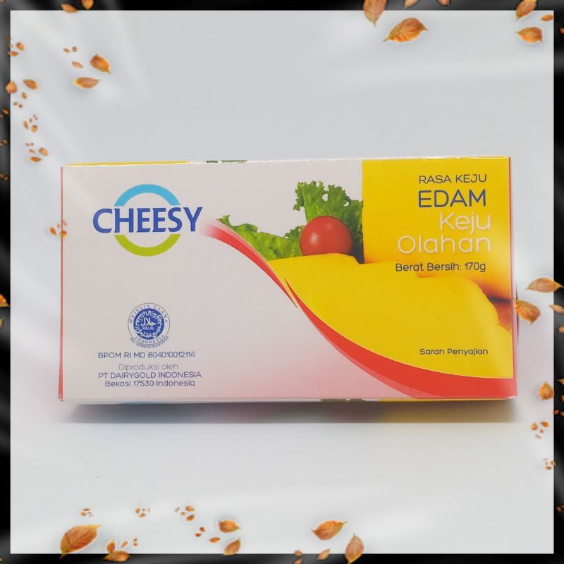 

Keju Cheesy Edam 170gr