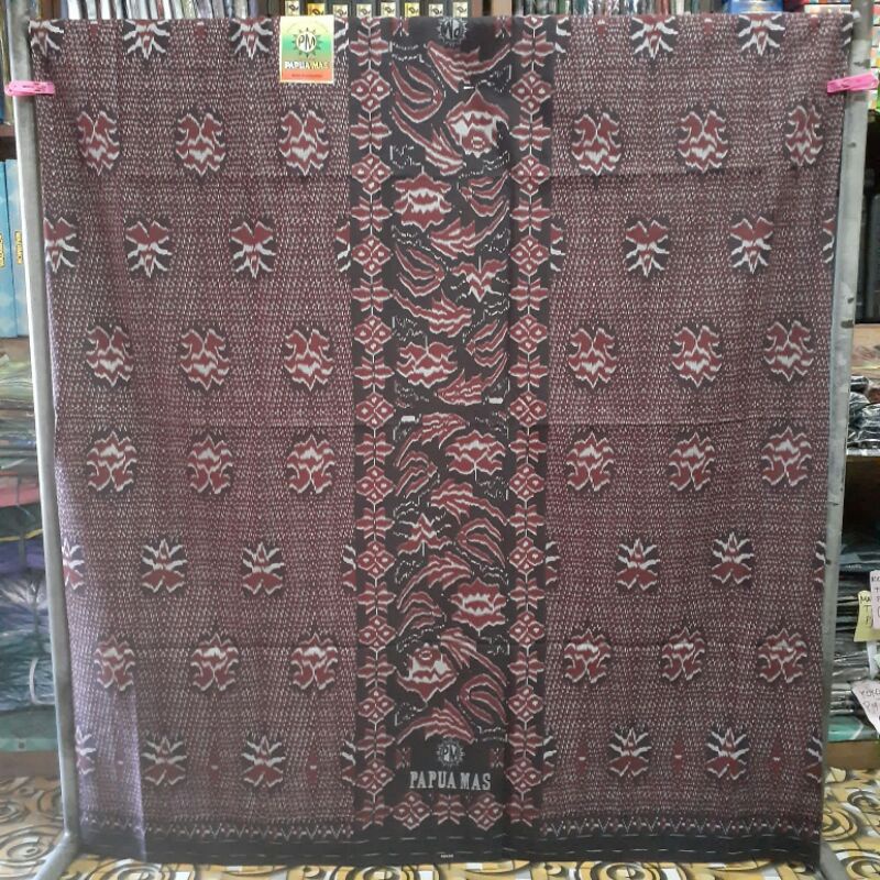 Sarung motif GOYOR PAPUA MAS SAMARINDA SUPER JUMBO