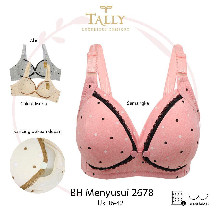 Bra BH Menyusui Tanpa Kawat Tally 2678