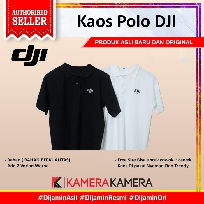 best seller Kaos Polo DJI / Polo Shirt DJI - Free Size Best Seller