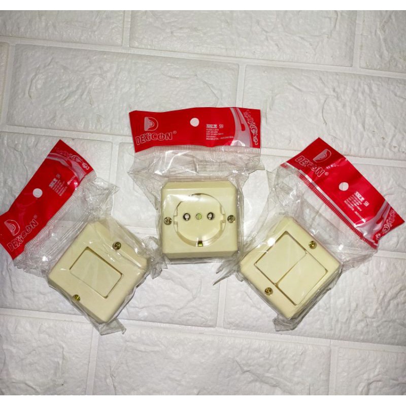 OUTBOW SAKLAR stop kontak tempel LISTRIK