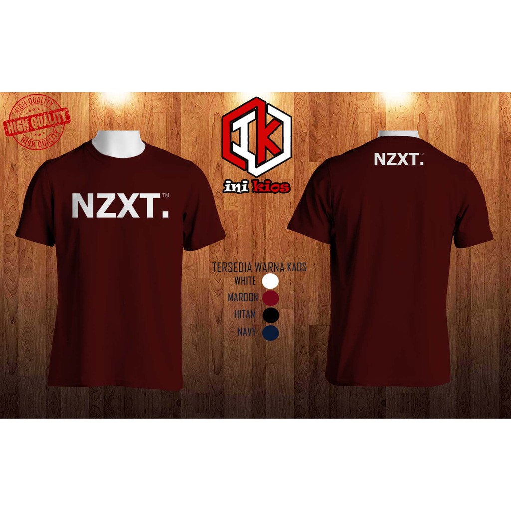 KEREN Baju Kaos NZXT GAMING keren pria wanita DISTRO NEW NZXT