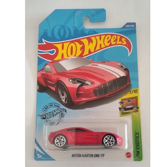 Diecast Hot Wheels ASTON MARTIN ONE-77 Merah HW Hotwheels Mobil Mainan Anak Lot P 2020