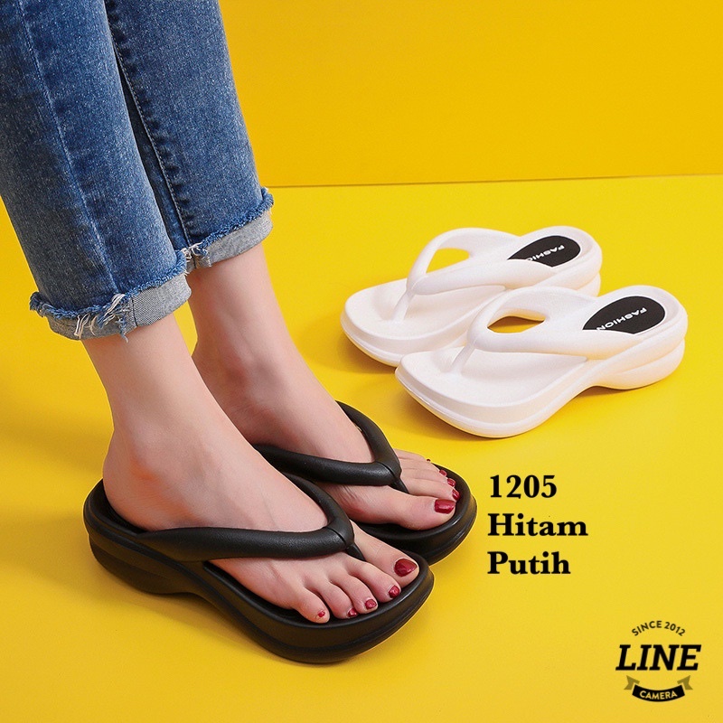 SANDAL CEWEK IMPOR FASHION KOREA 1205