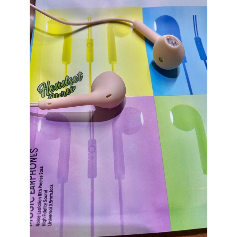 HEADSET JBL U19 MACARON SUPER NGEBASS WARNA CANTIK JELITA / Handsfree / HF