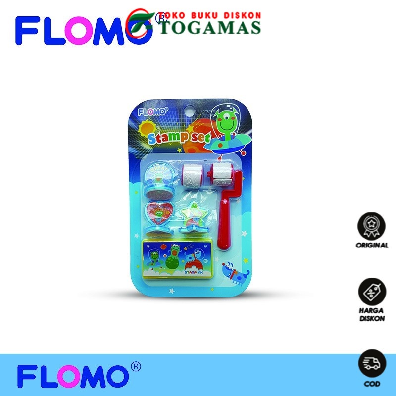 

Flomo Fun Stamp Set - Alien