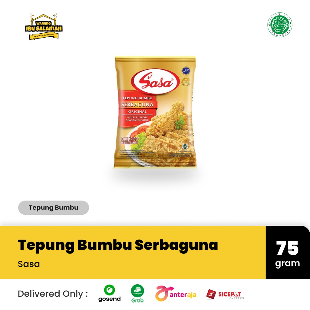 

Tepung Bumbu Serbaguna Sasa 75 Gram