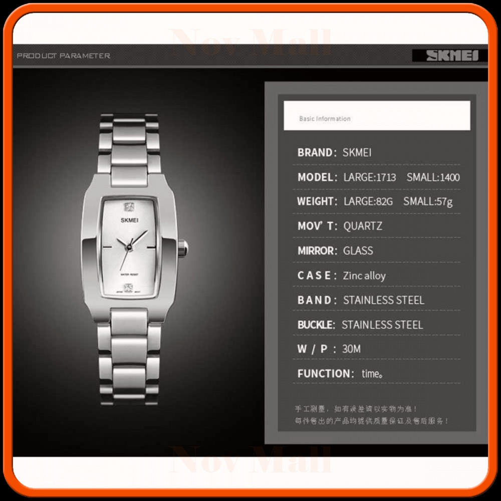 SKMEI Jam Tangan Wanita Analog Elegan - 1713