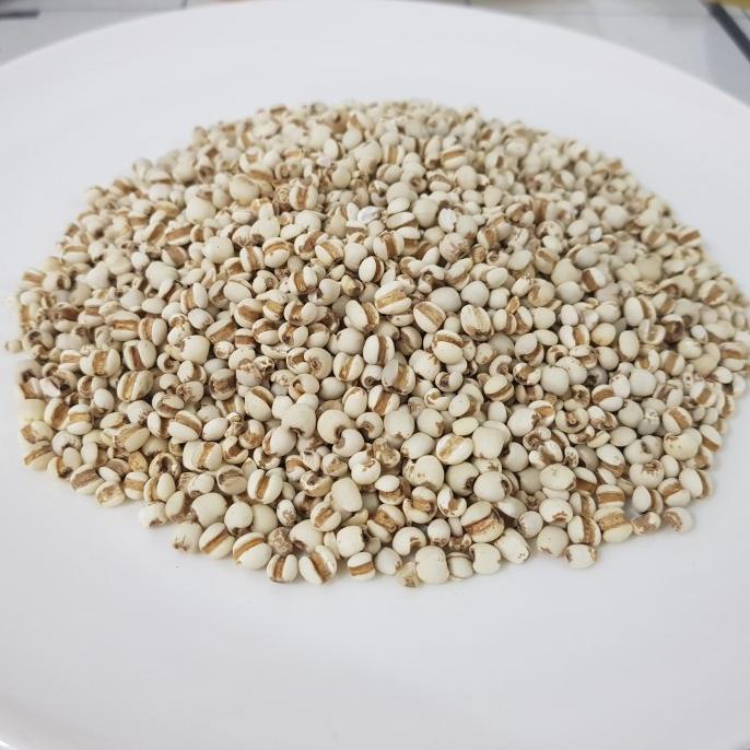 

TERMURAH Coix Seed Job's Tear YiMiRen/biji jali china/barley super 500g AP066