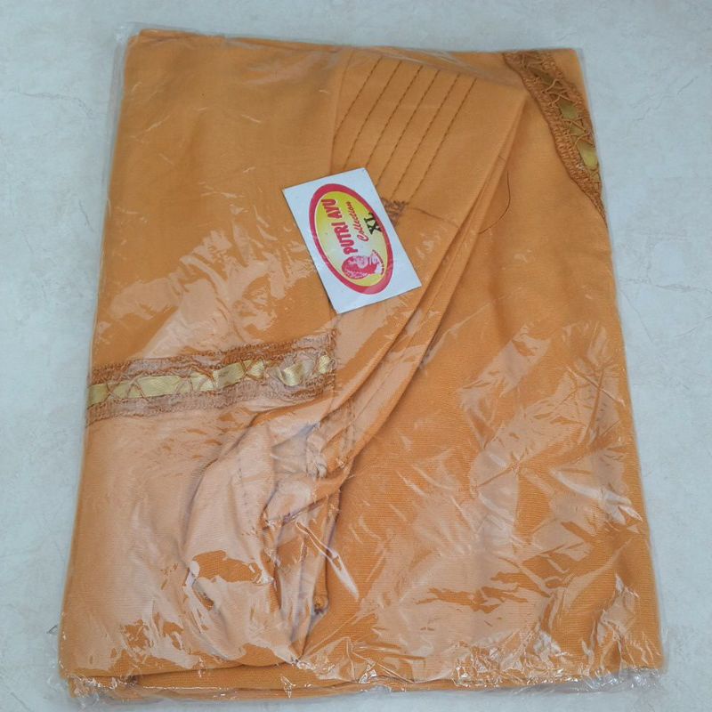 Jilbab Instan Serut Harian Rabbani KW SIZE XL Untuk SMP/SMA/DEWASA-KUNYIT