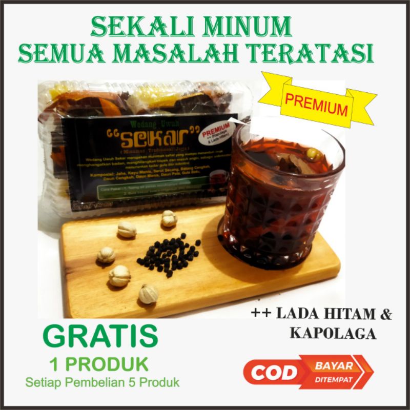 

Wedang Uwuh Komplit Rempah Herbal Tradisional Nusantara Khas Jogja