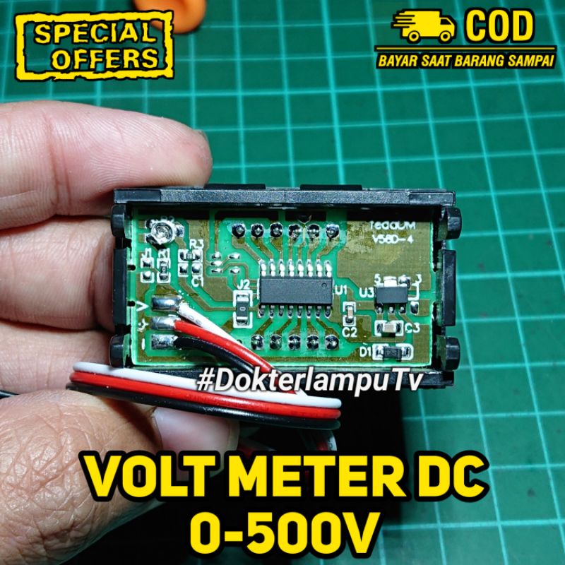 VOLT METER DC TEGANGAN TINGGI