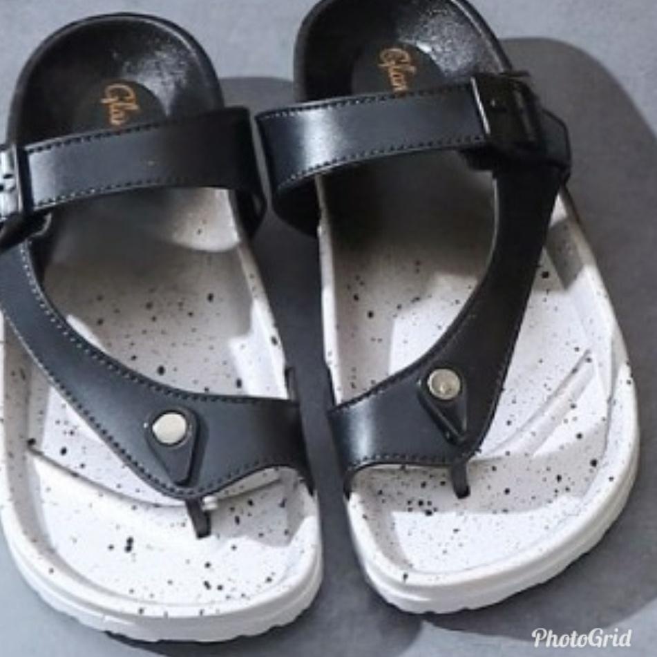 Muraaaahh.. SANDAL WANITA JEPIT MERK GLANZTON TYPE 8036A-12 MODEL JEPIT BAHAN JELLY/ FULL KARET IMPO